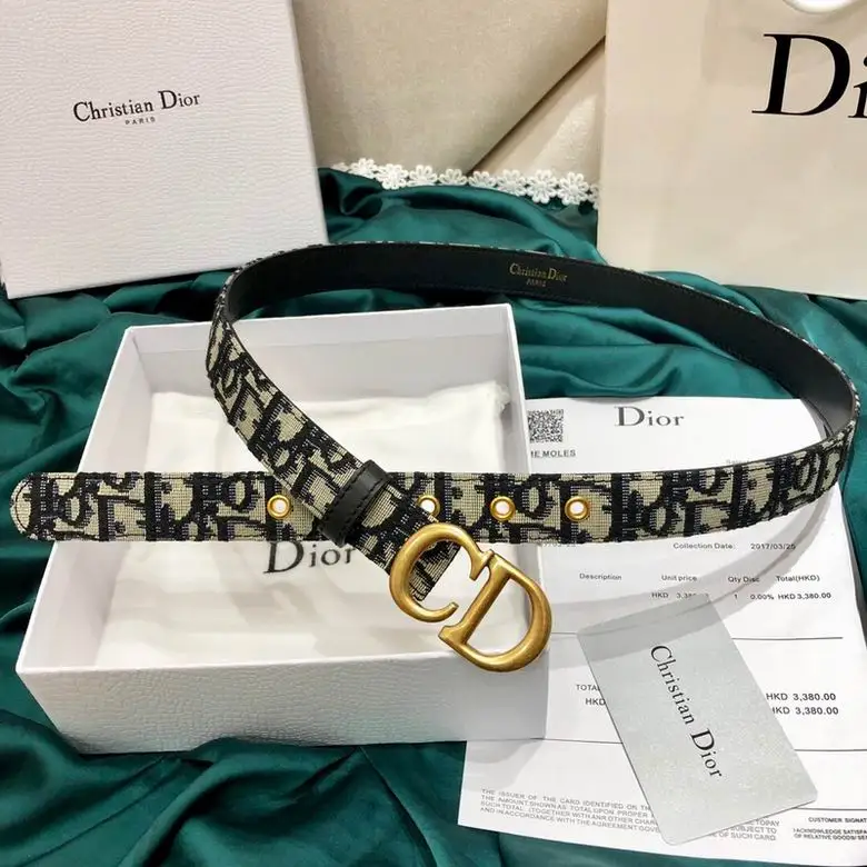 Dior Belt 20mmX95-110cm 7d12